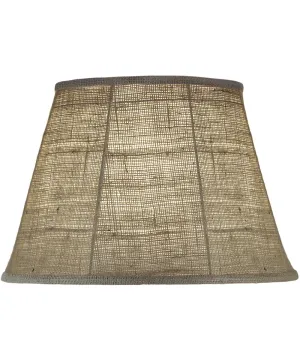 10x16x11 Natural Burlap Empire Softback Lampshade