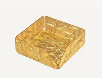 Acrilic napkin holder elegant GOLD