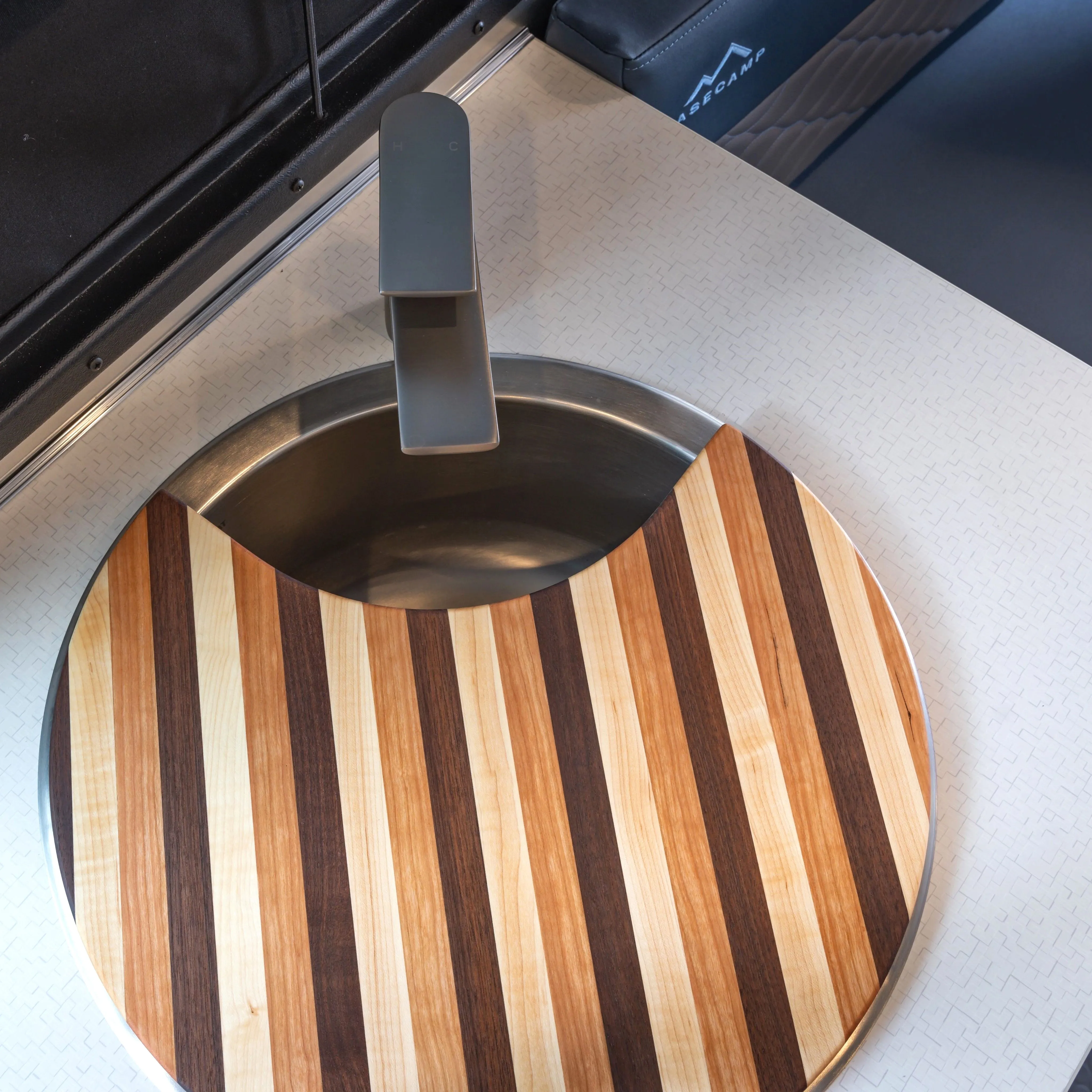 Airstream Custom Sink Cutting Boards for Eddie Bauer Travel Trailers