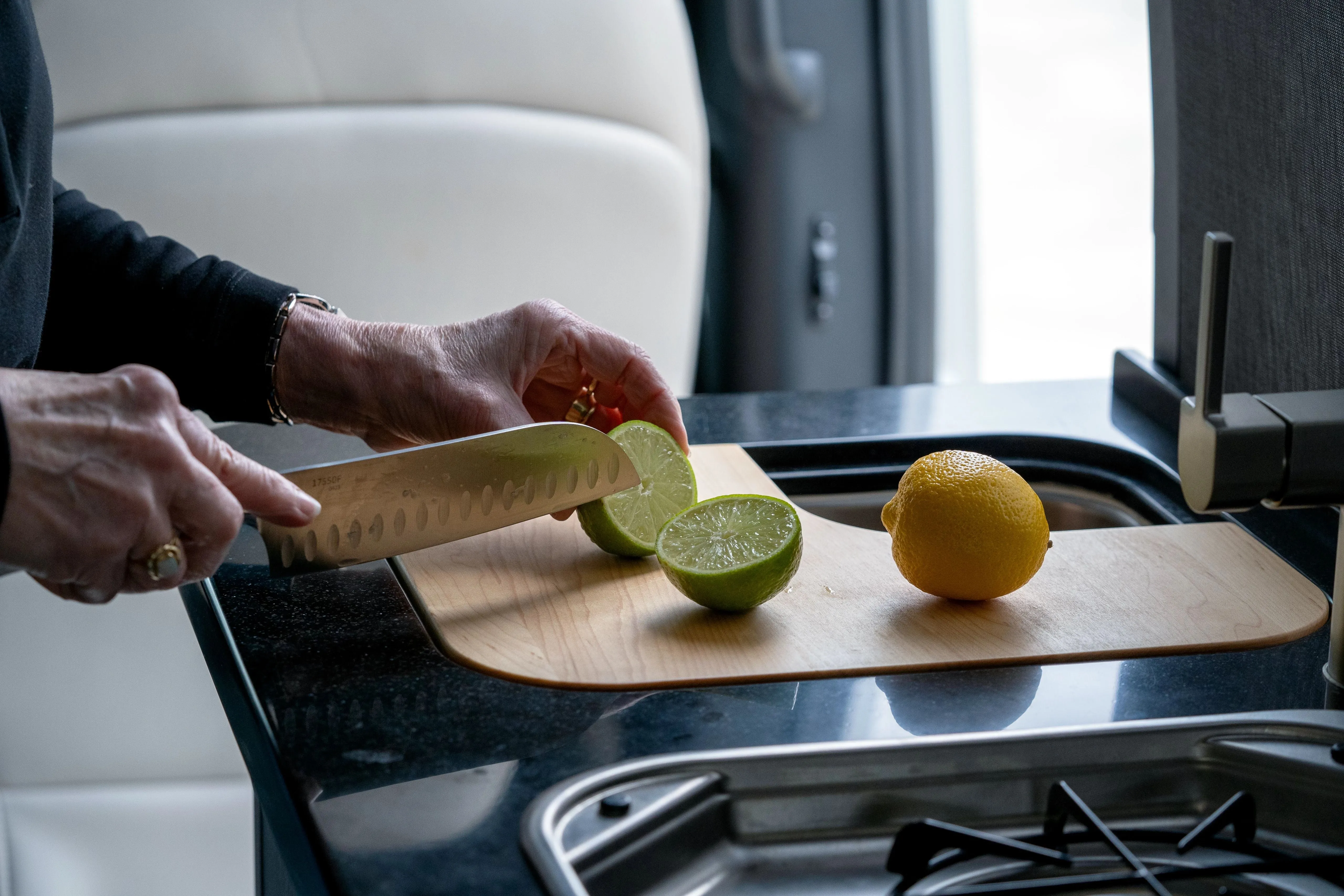 Airstream Custom Sink Cutting Boards for Interstate 19X