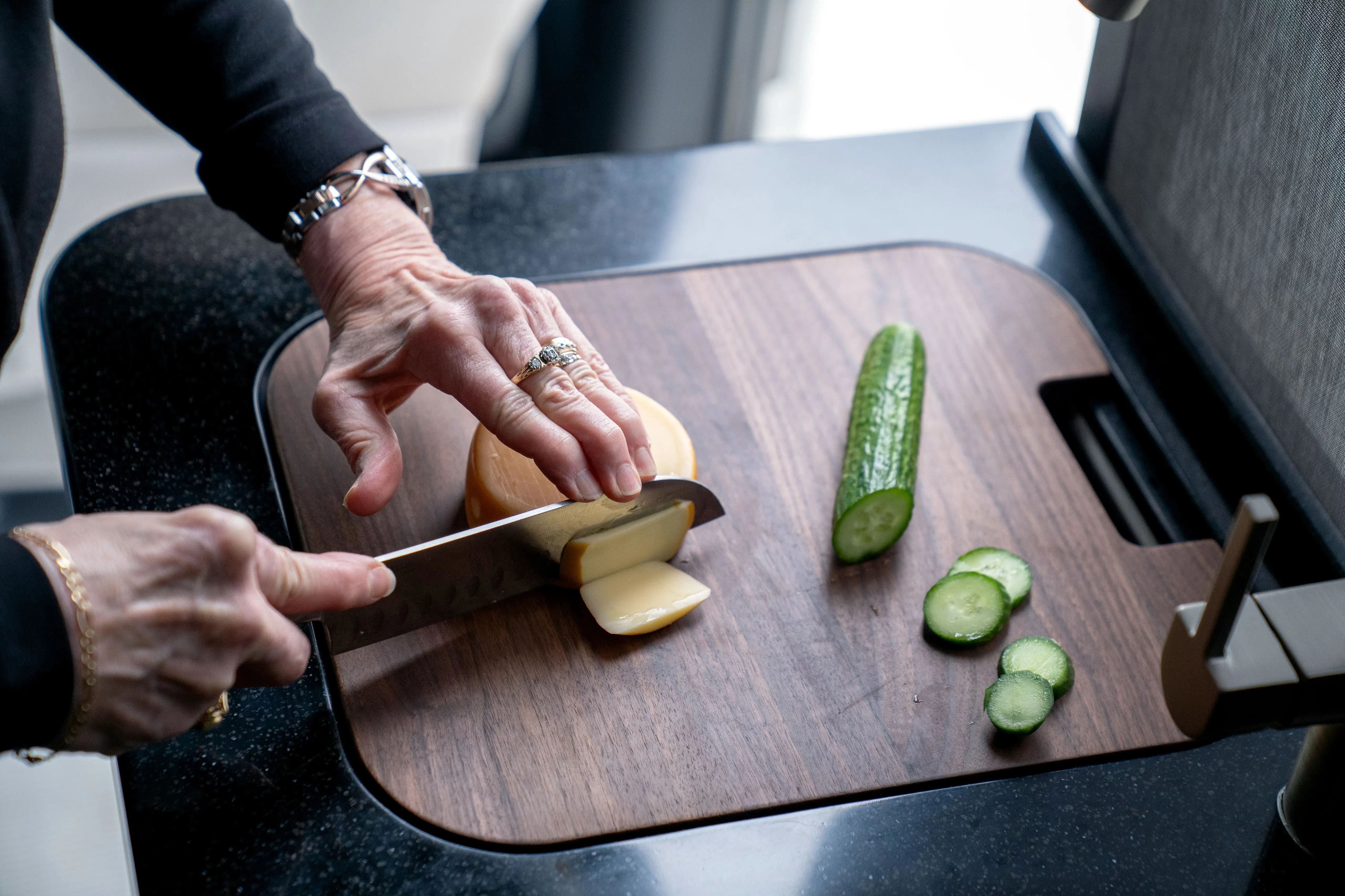 Airstream Custom Sink Cutting Boards for Interstate 24GL