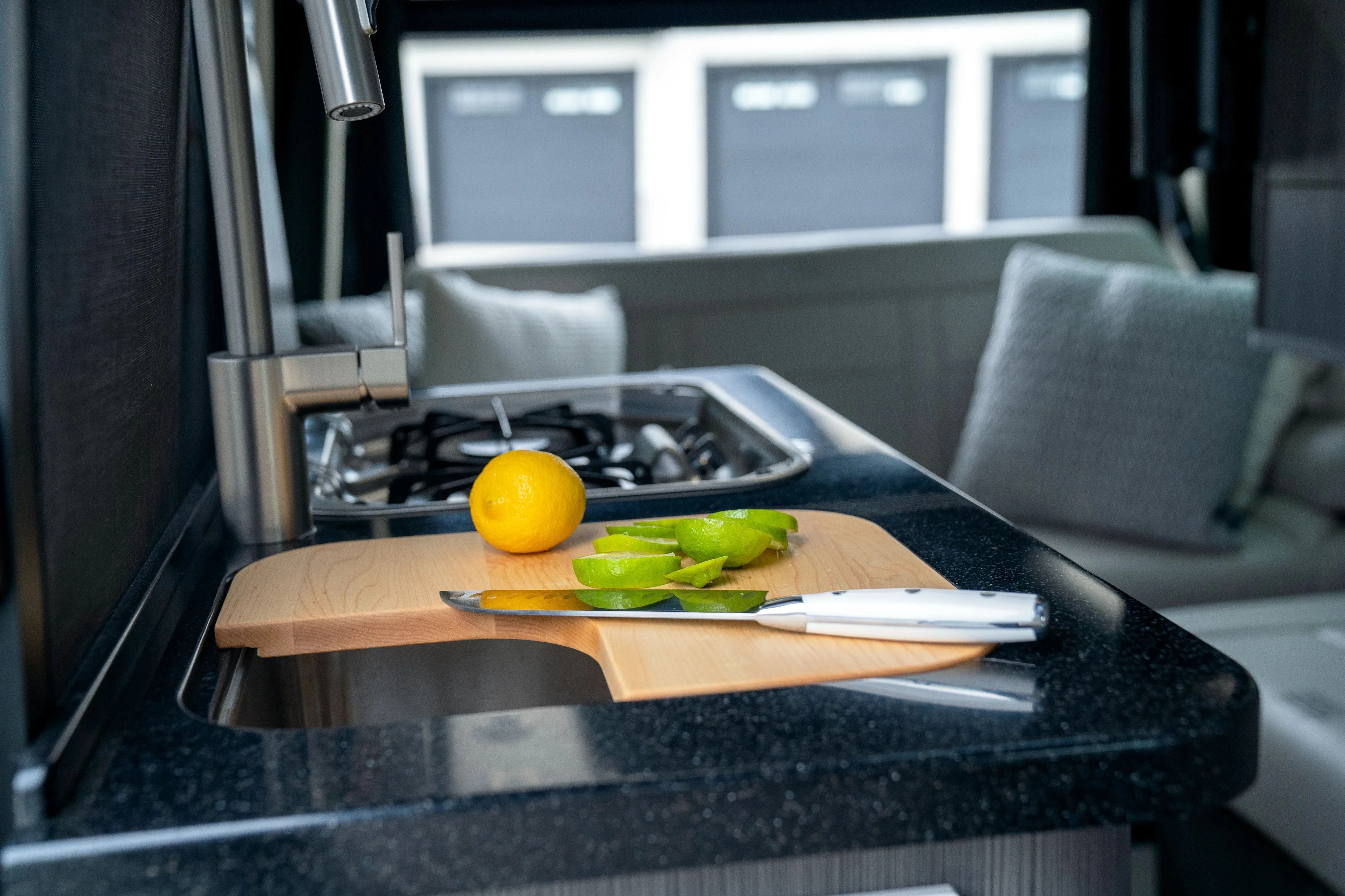 Airstream Custom Sink Cutting Boards for Interstate 24GL