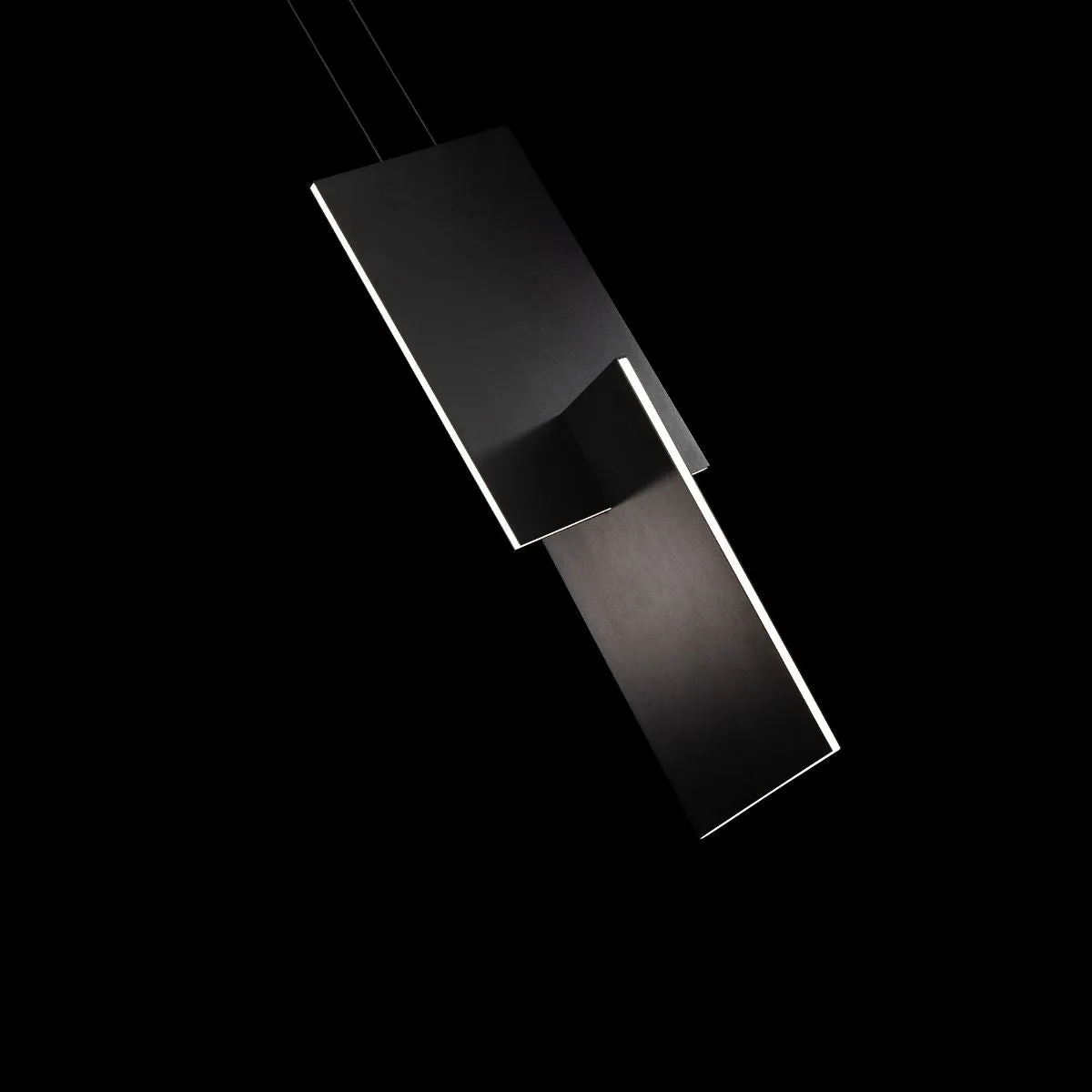 Amari 11 in. 8 Lights LED Pendant Light Black finish