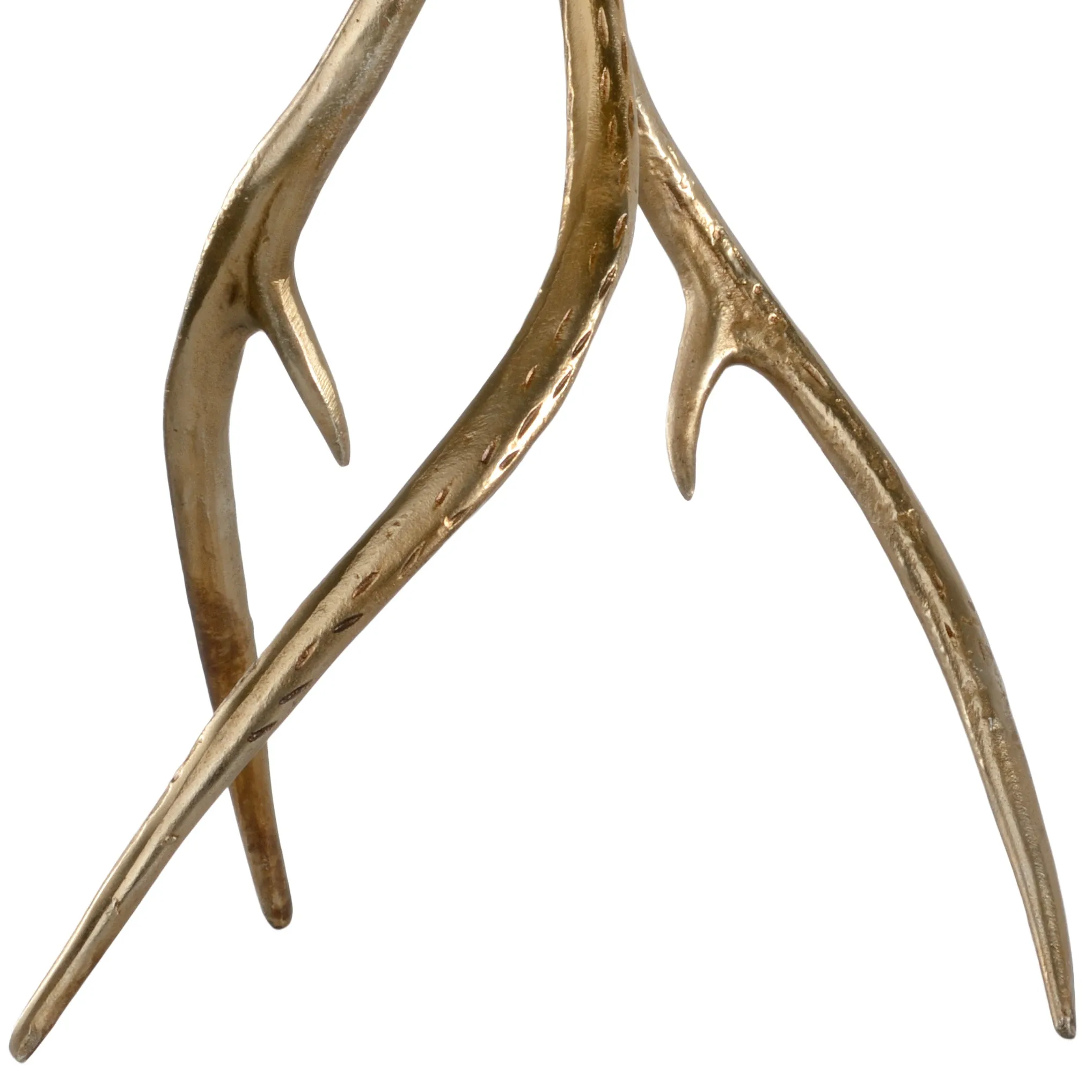 Antler Hall Lamp - Brass