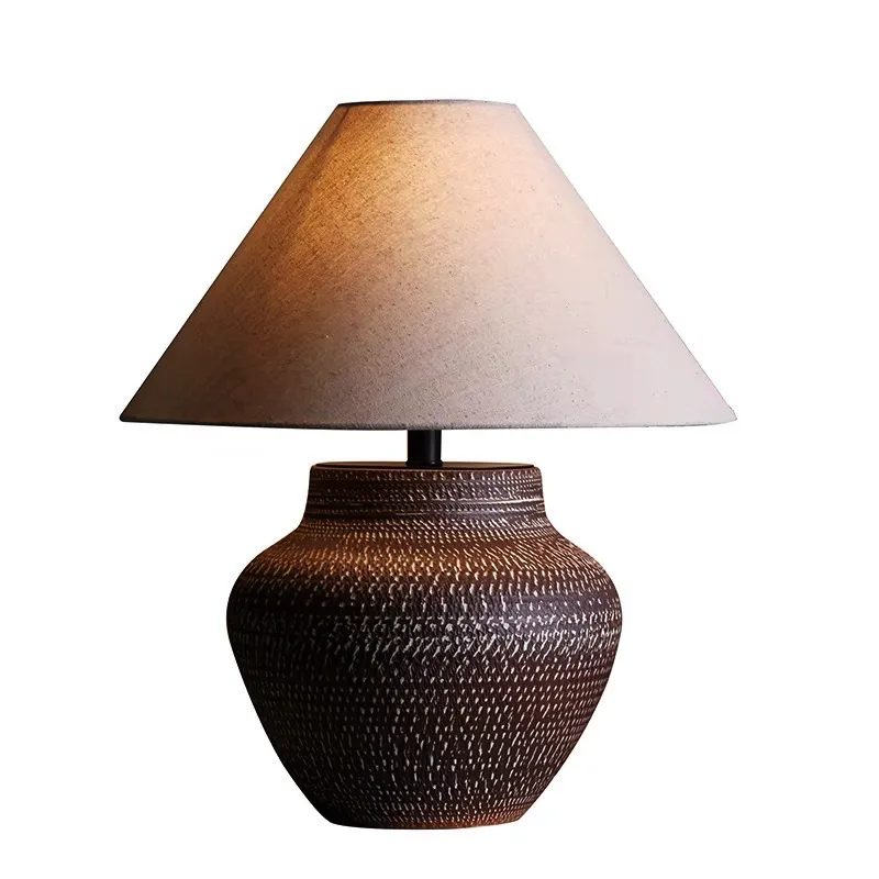 Aya Ceramic Jar Table Lamp