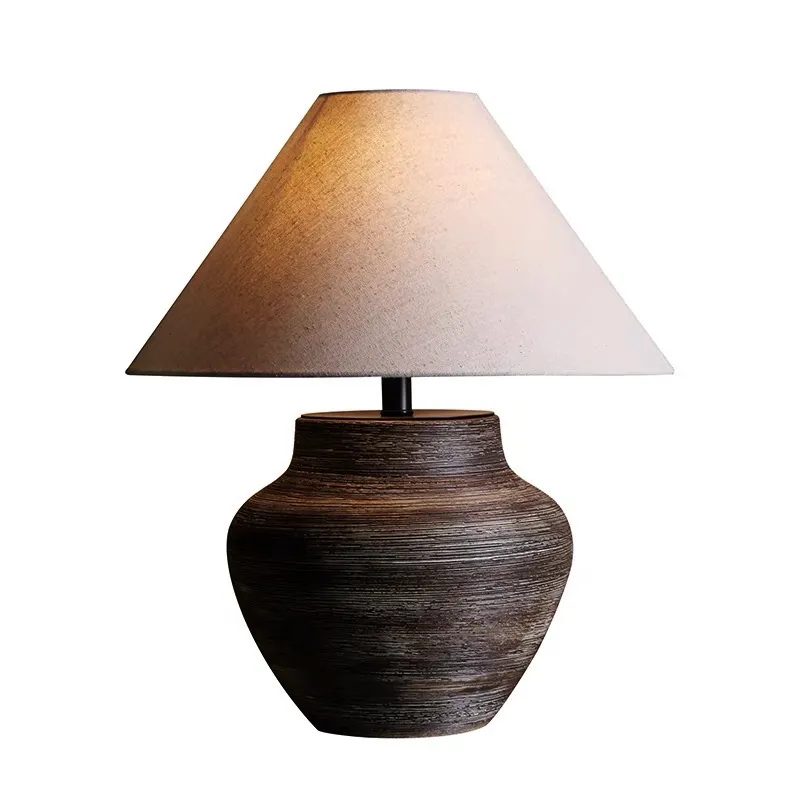 Aya Ceramic Jar Table Lamp