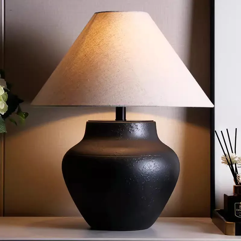 Aya Ceramic Jar Table Lamp