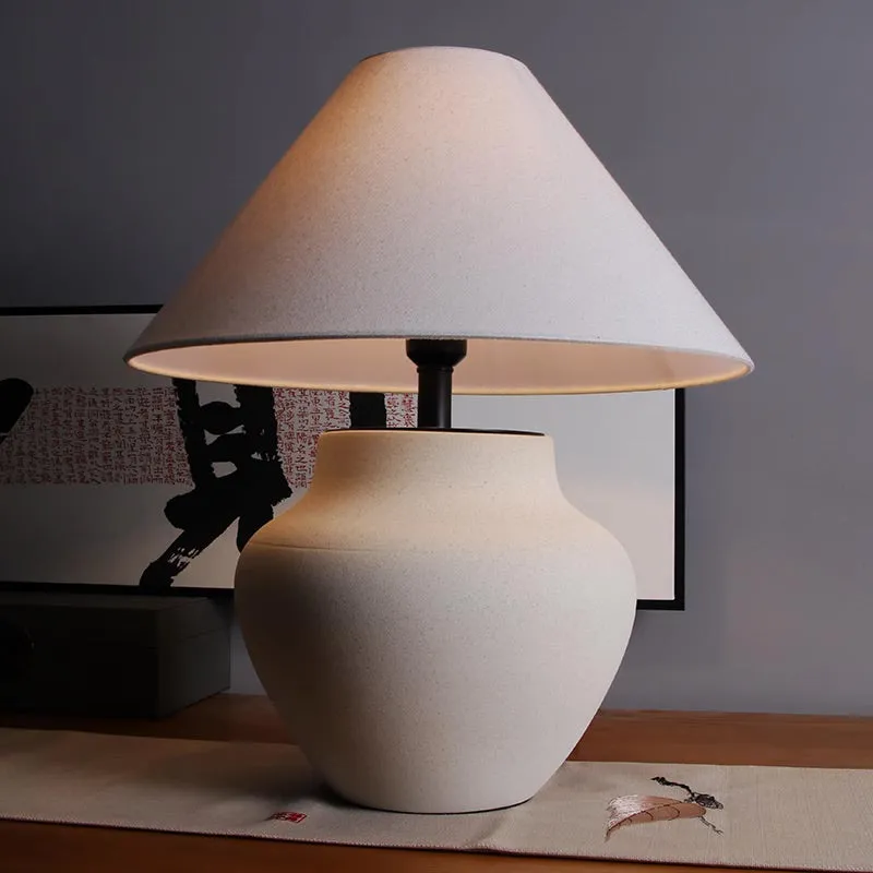 Aya Ceramic Jar Table Lamp