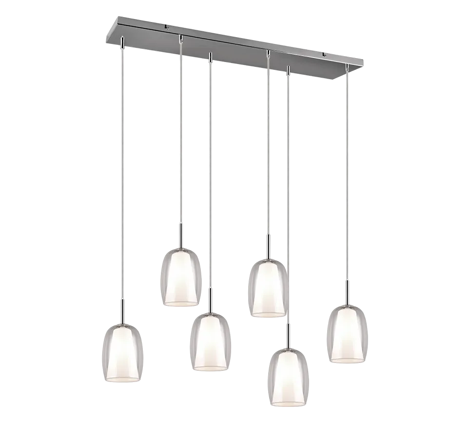 Barret 6Lt Linear Pendant