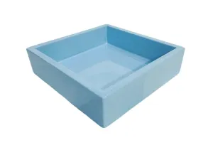 Blue Bamboo Cocktail Napkin Holder