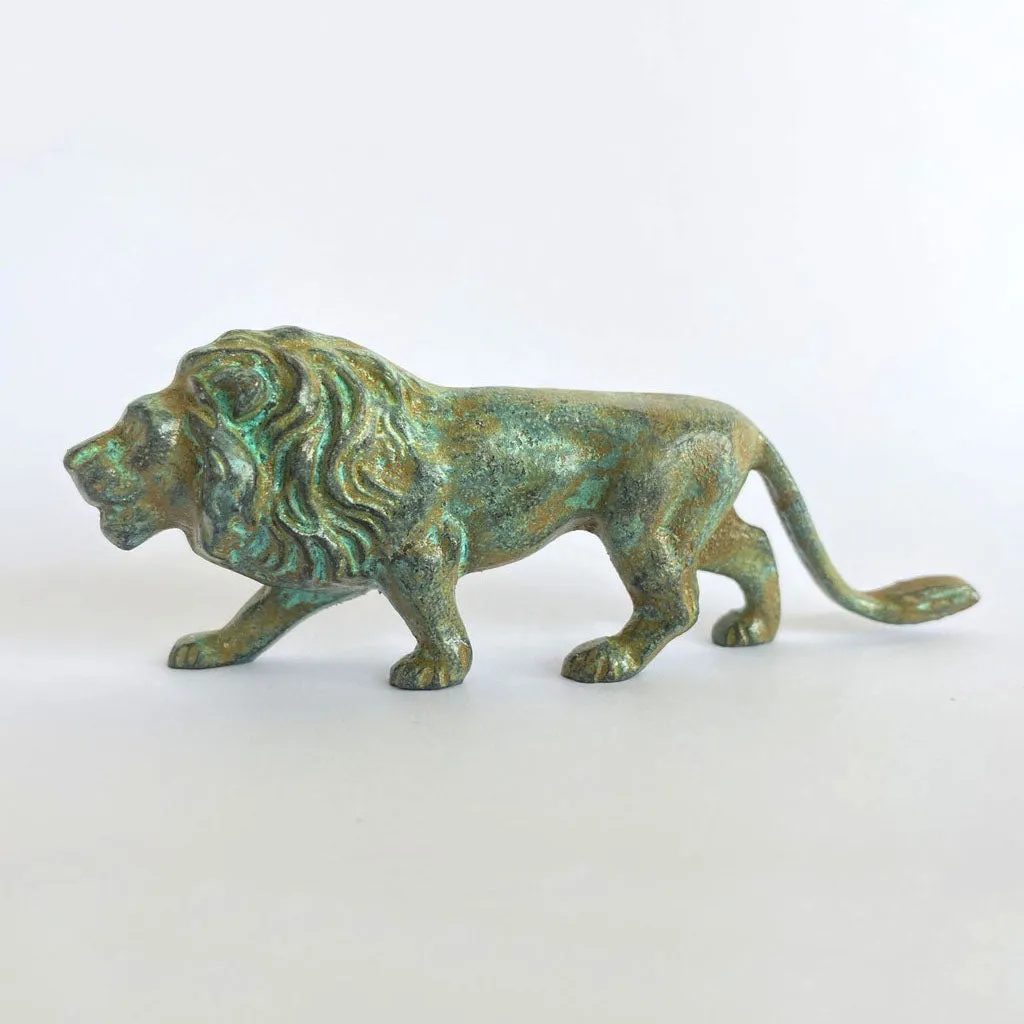 Bronze Lion Statue (Small)