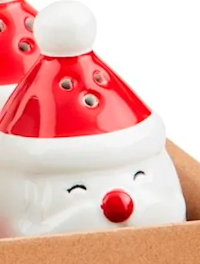 Christmas Character Salt & Pepper Shaker By Mud Pie