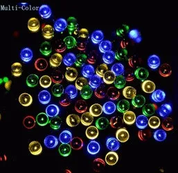 Christmas Lights Garden Garden Led Solar String Lights