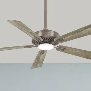 Contractor Plus LED 52 Inch Ceiling Fan with Light and Remote, Heirloom Bronze