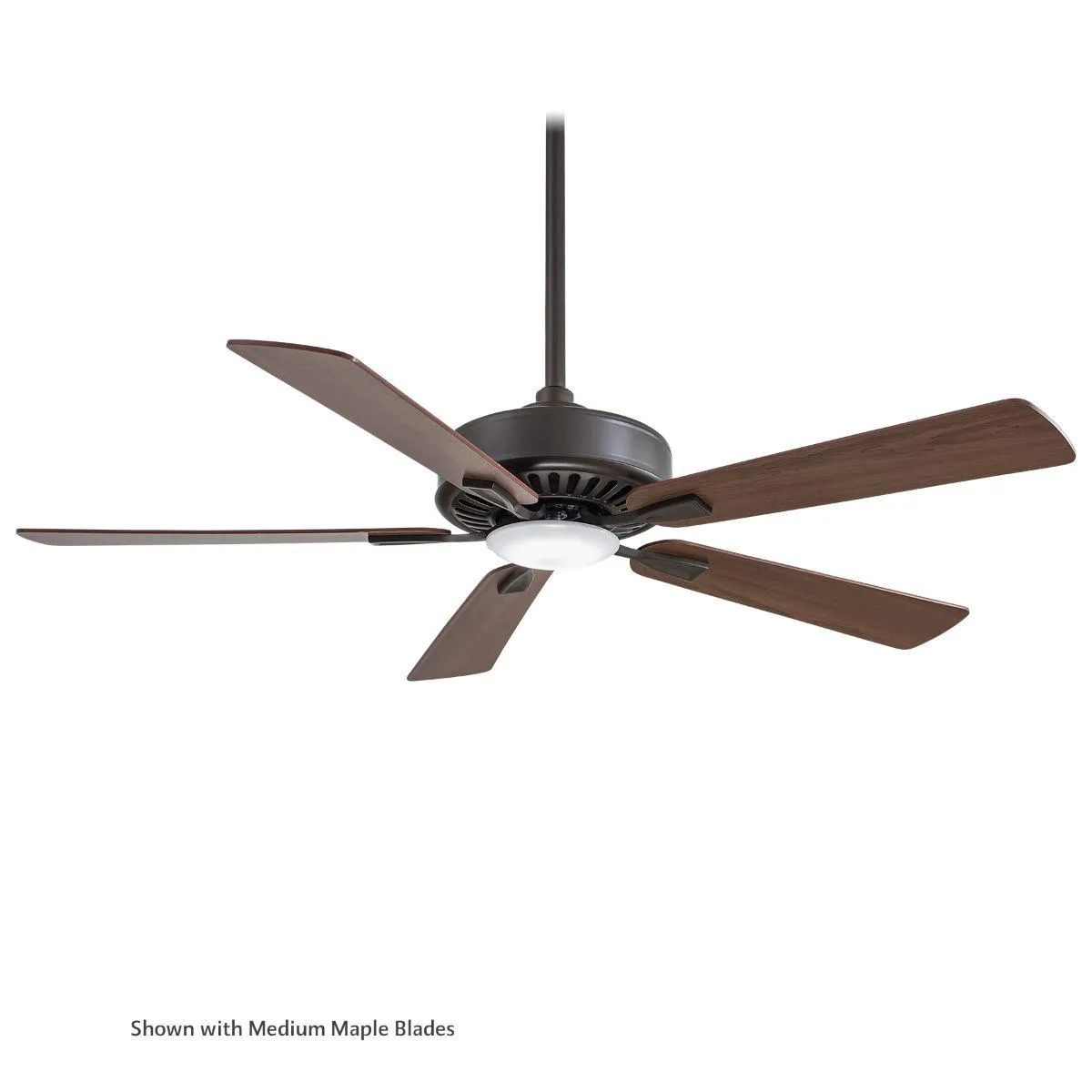 Contractor Plus LED 52 Inch Ceiling Fan with Light and Remote, Oil Rubbed Bronze