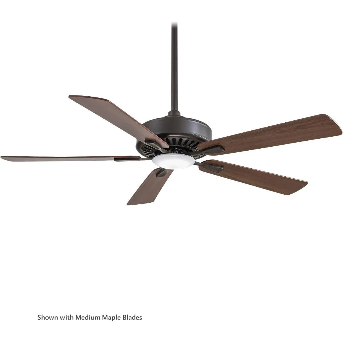 Contractor Plus LED 52 Inch Ceiling Fan with Light and Remote, Oil Rubbed Bronze