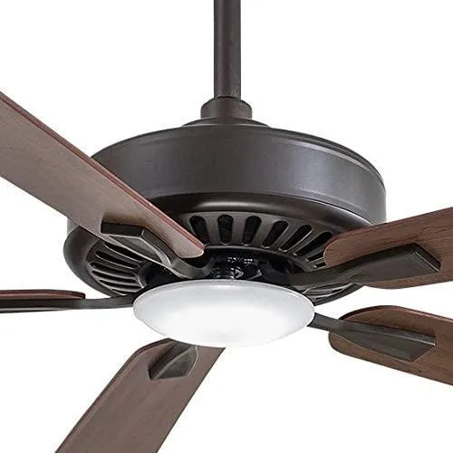 Contractor Plus LED 52 Inch Ceiling Fan with Light and Remote, Oil Rubbed Bronze