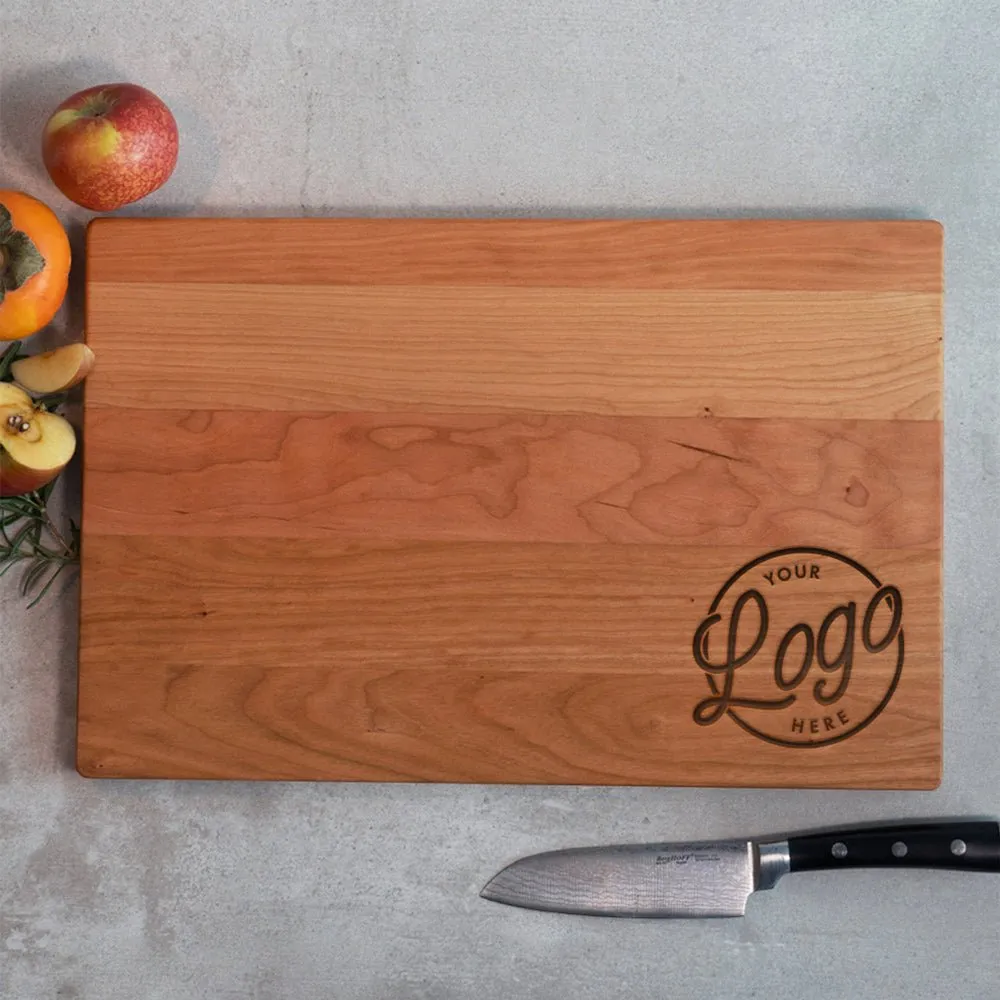 Corner Business Logo Cutting Board