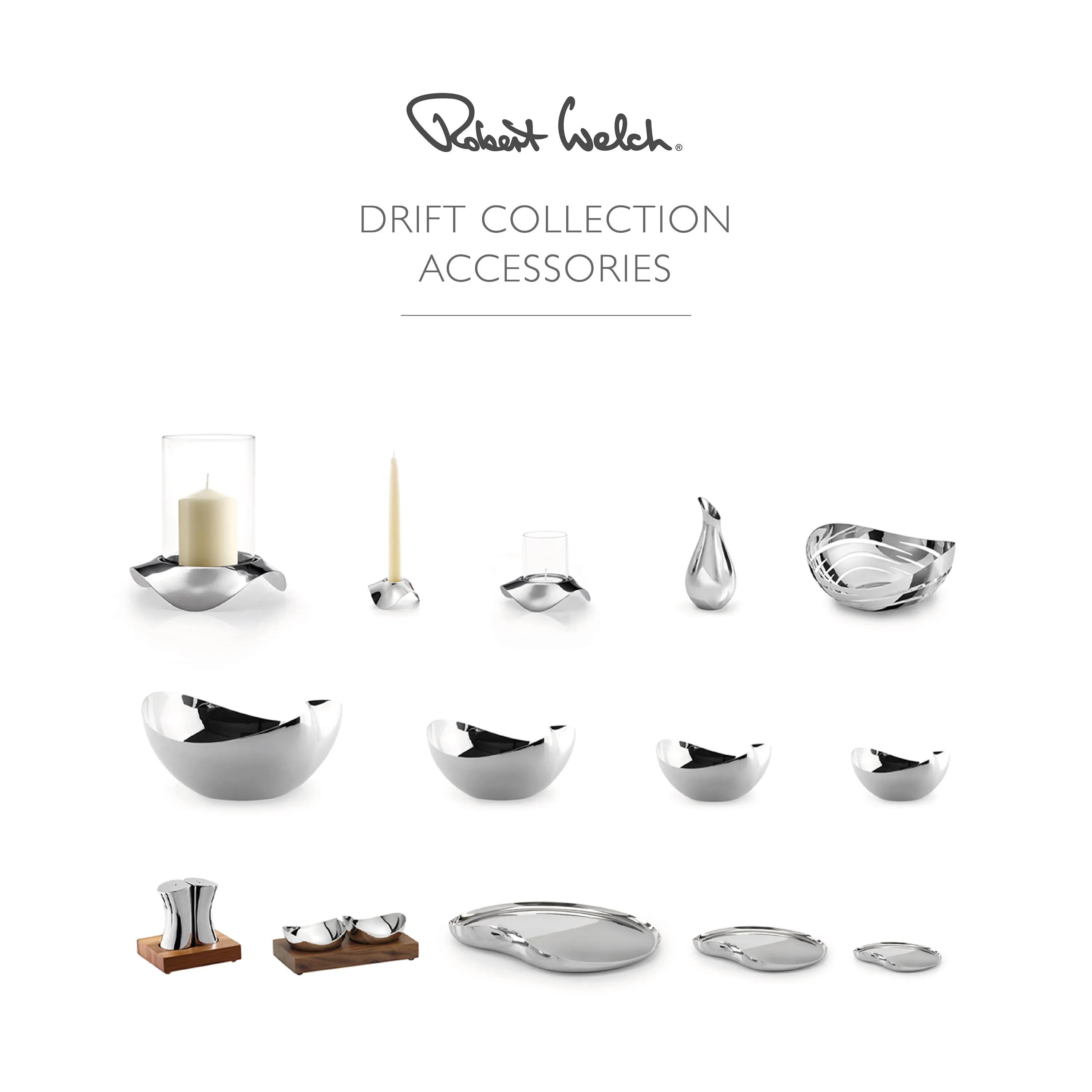 Drift Bud Vase and Mini Bowl Set