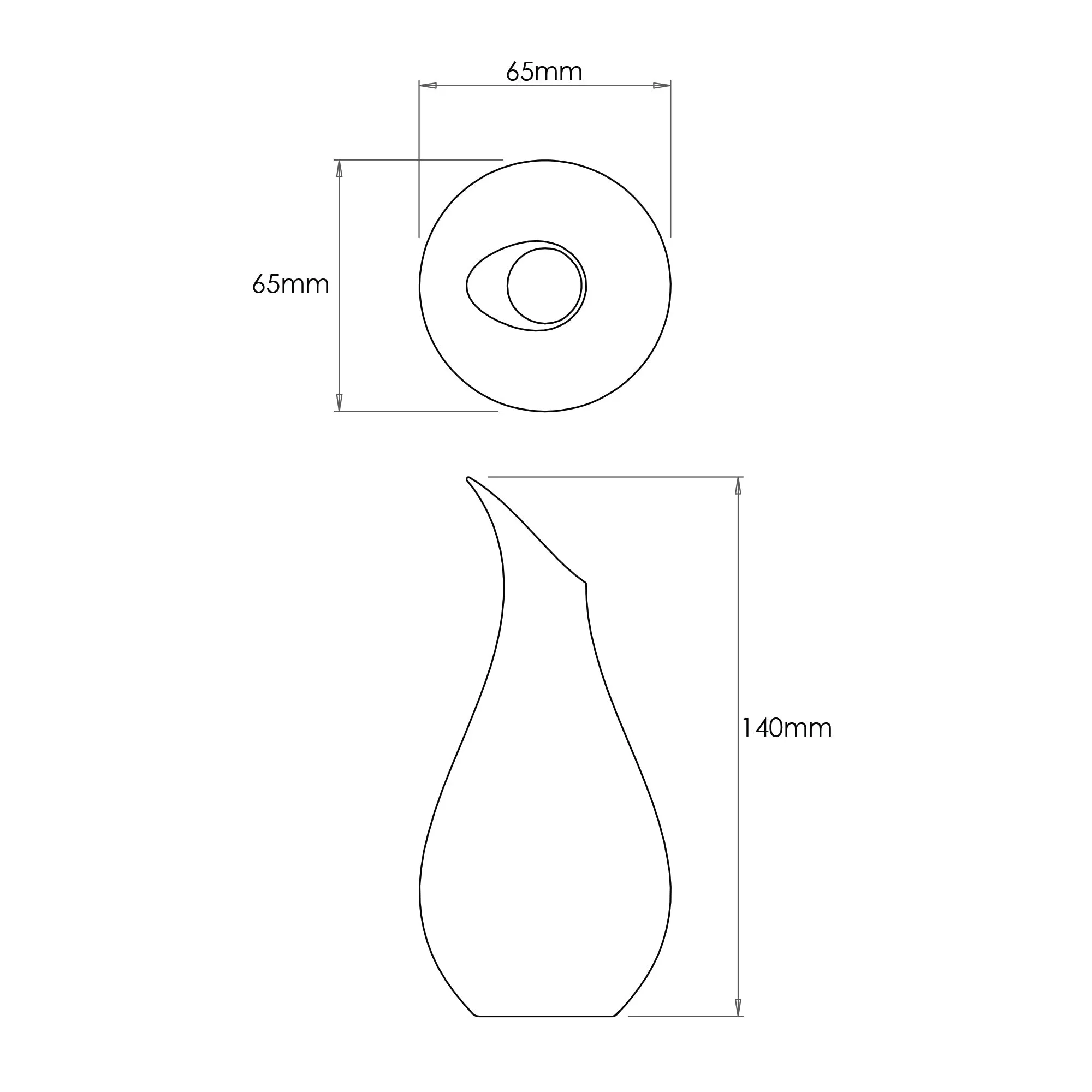 Drift Bud Vase and Mini Bowl Set