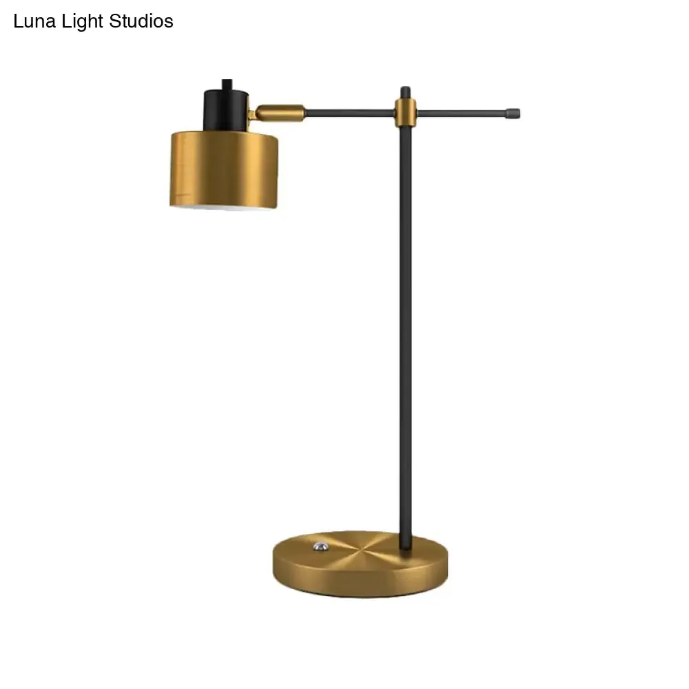 Elisa - Contemporary Metal 1-Light Brass Table Lamp