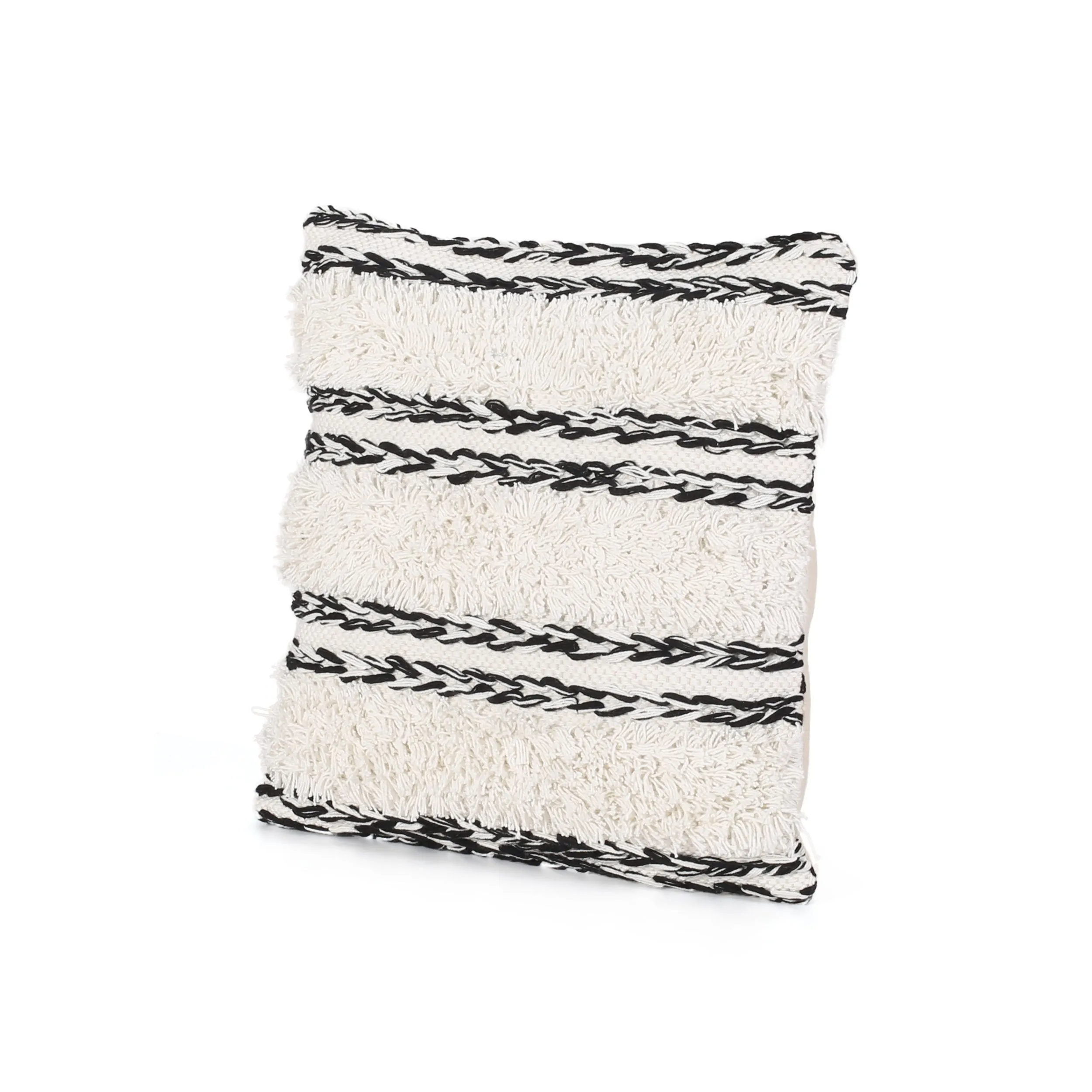 Emoni Boho Cotton Throw Pillow (Set of 2)