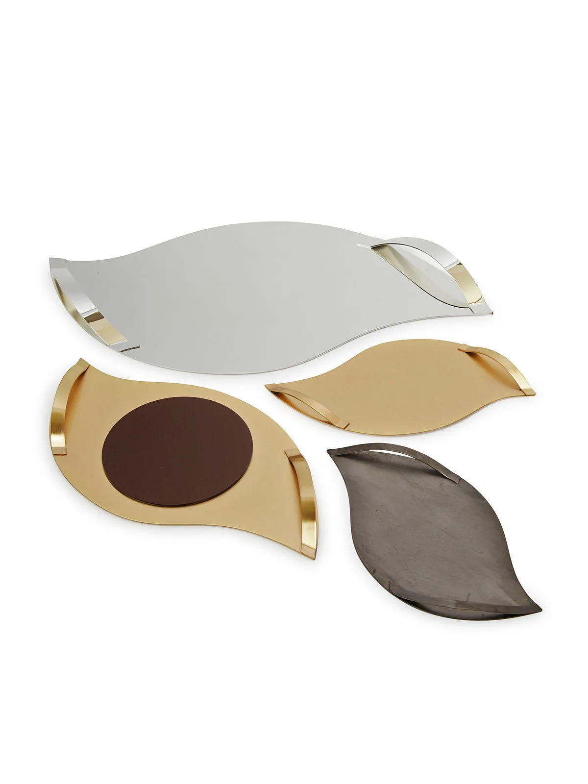 Eye Cut Tray in Gold plated