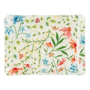 Fabric Tray Small Multi Floral