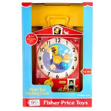 Fisher Price Music Box Teaching Clock