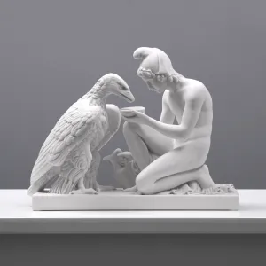 Ganymede and the Eagle Statue (Small)