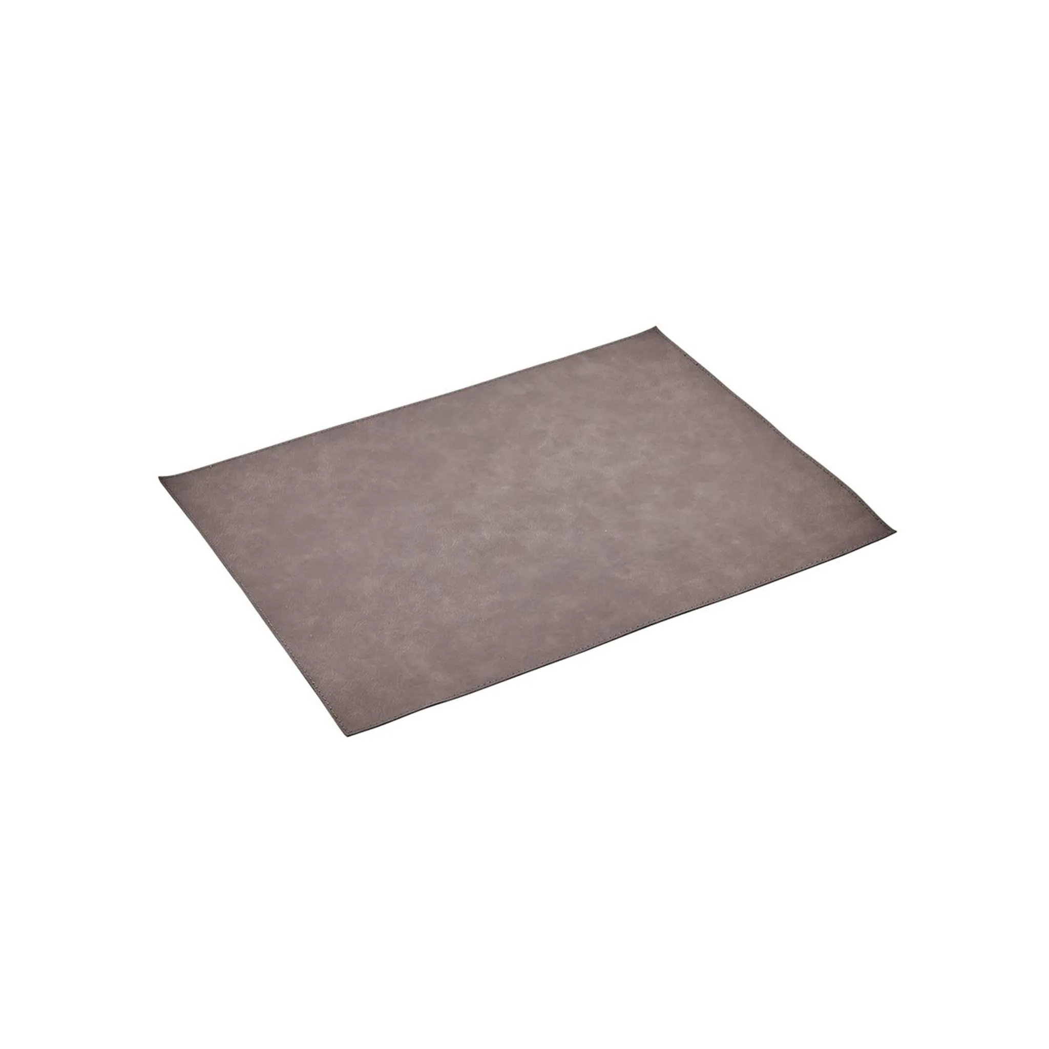 Grey Leatherette Tray - 16" x 12"