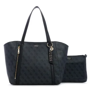 GUESS Coal Black Naya Tote Bag