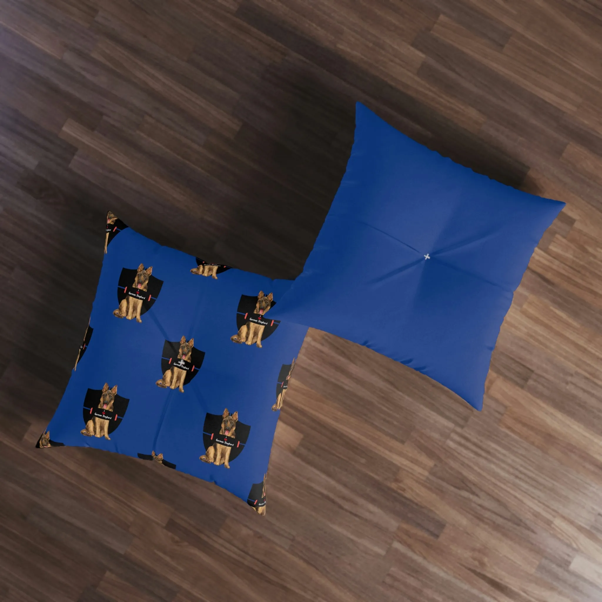 I love my German Shepherd Dog POD Tufted Floor Pillow, Square