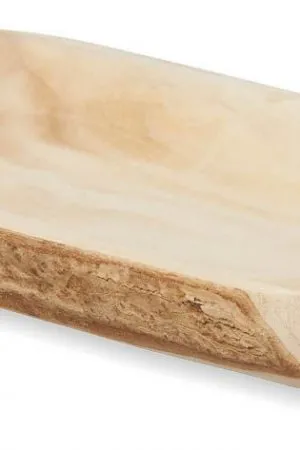 Large Natural Wood Bowl - Tray