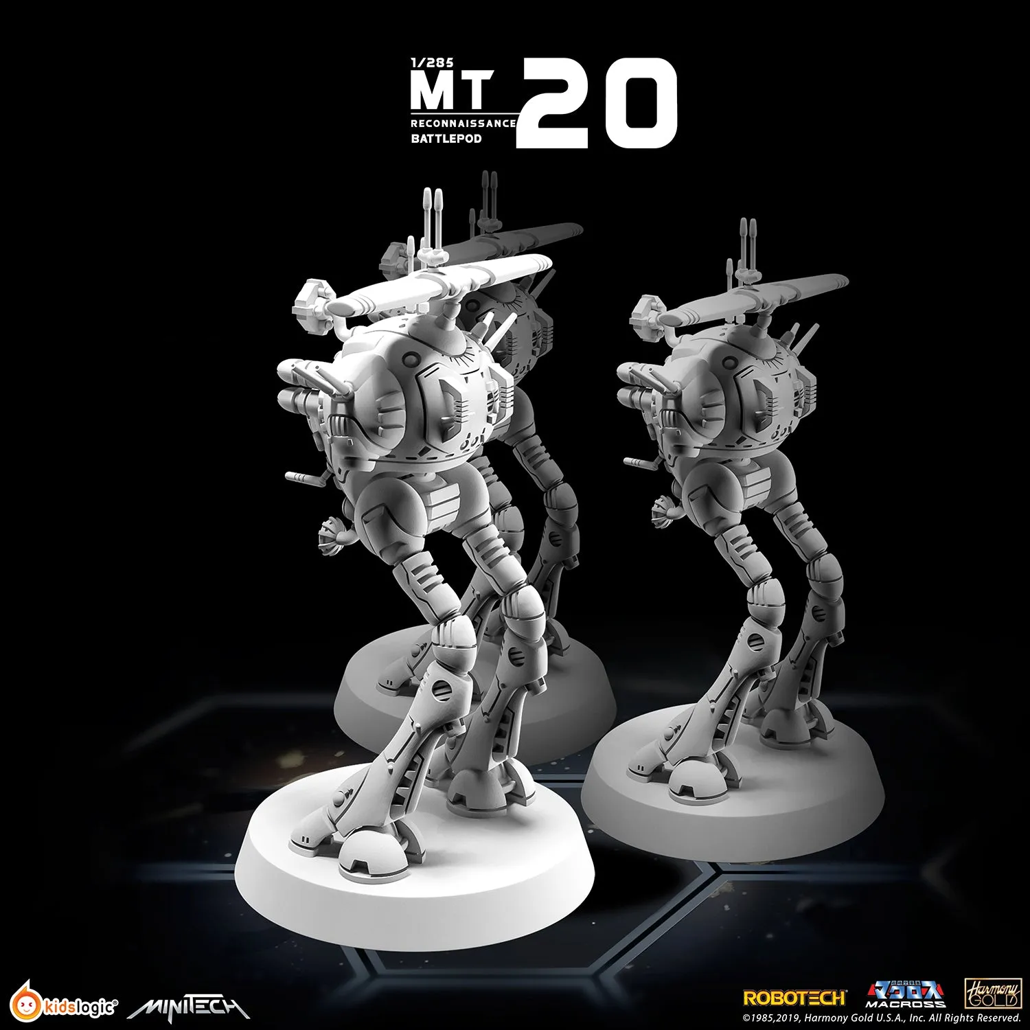 MT20 1/285 Robotech Macross Reconnaissance Battlepod (Set of 3)