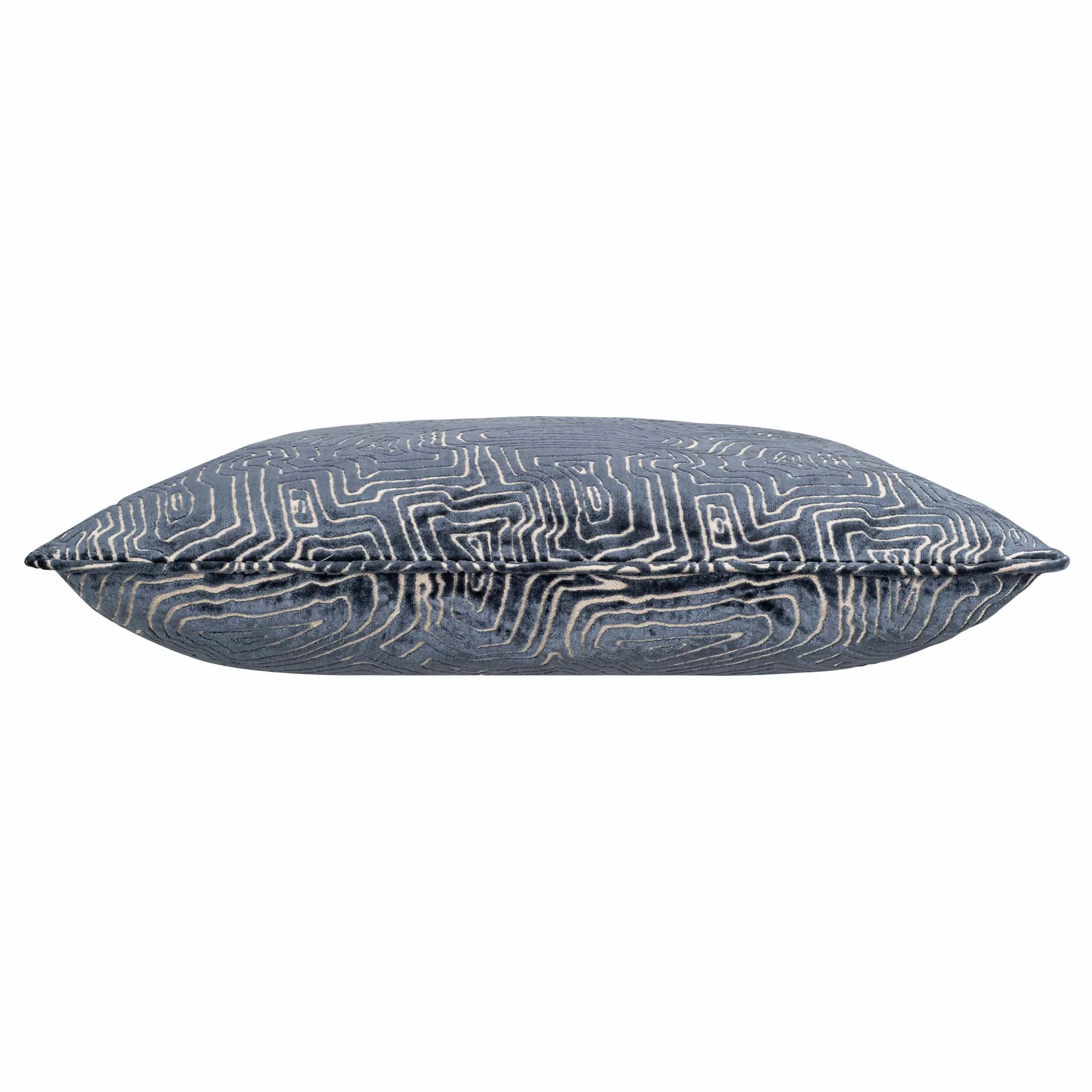 Nala Geometric Pillow, Charcoal