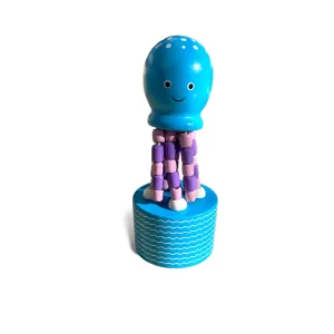 Octopus Push Puppet