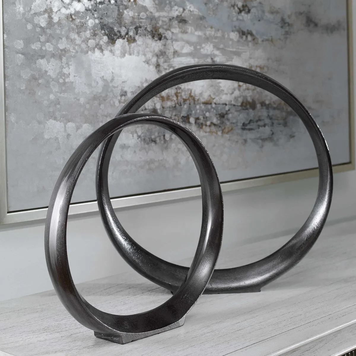 ORBITS RING SCULPTURE, LARGE