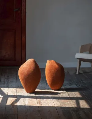 Pair of Vaso Organico Liso Sculptures