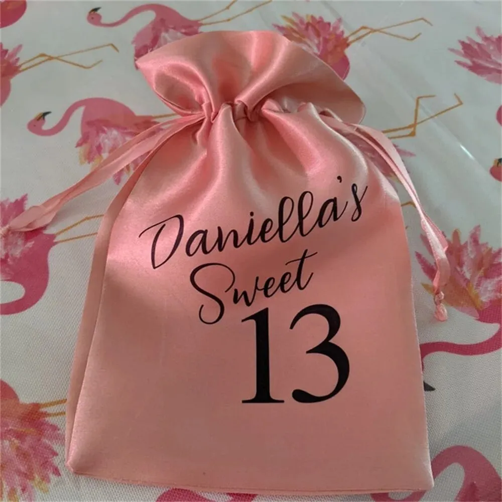 Party Favor Bags for Quinceanera - Mis Quince Birthday Party - Sweet Fifteen or Sixteen Birthday Party Candy Bags