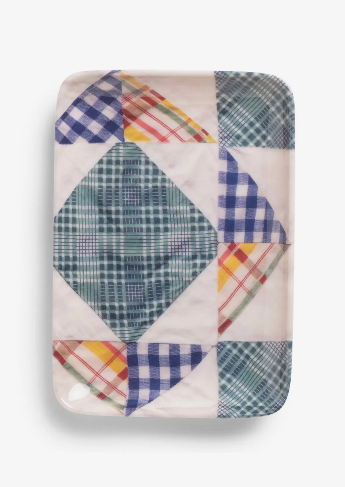 Patchwork Coated Tray