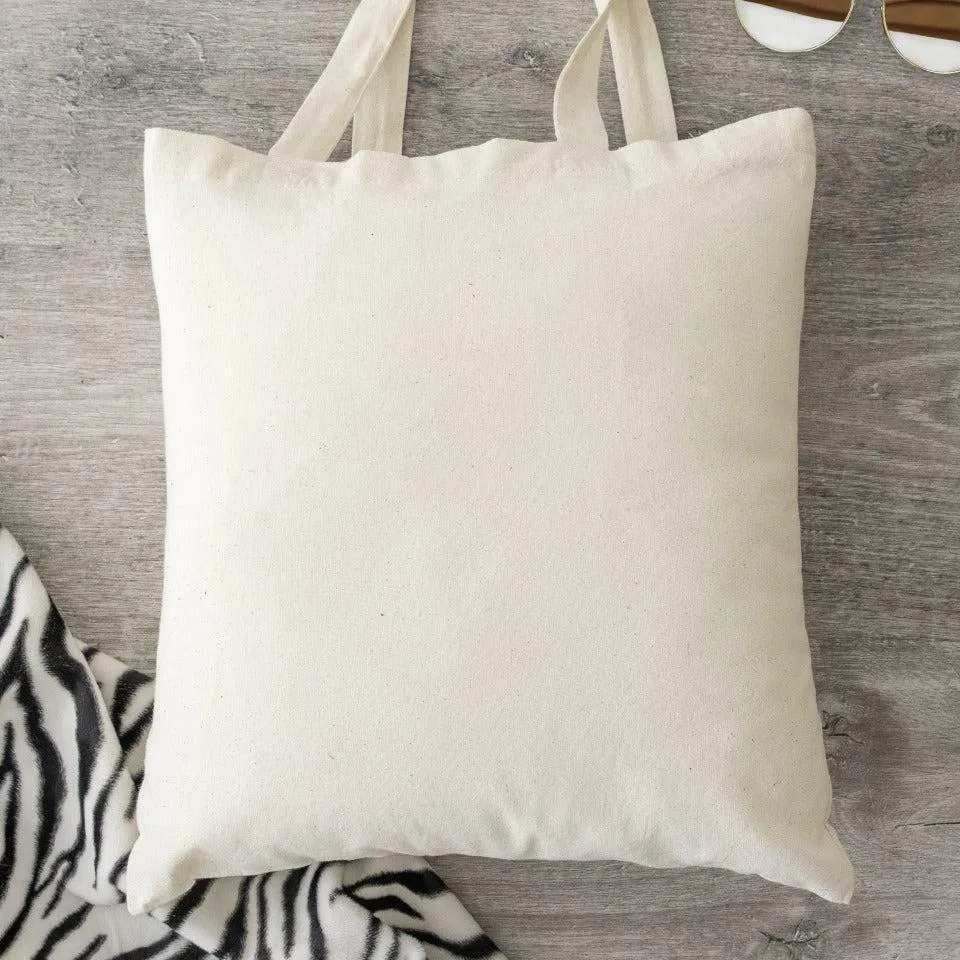 Personalized Animal Print Tote Bags