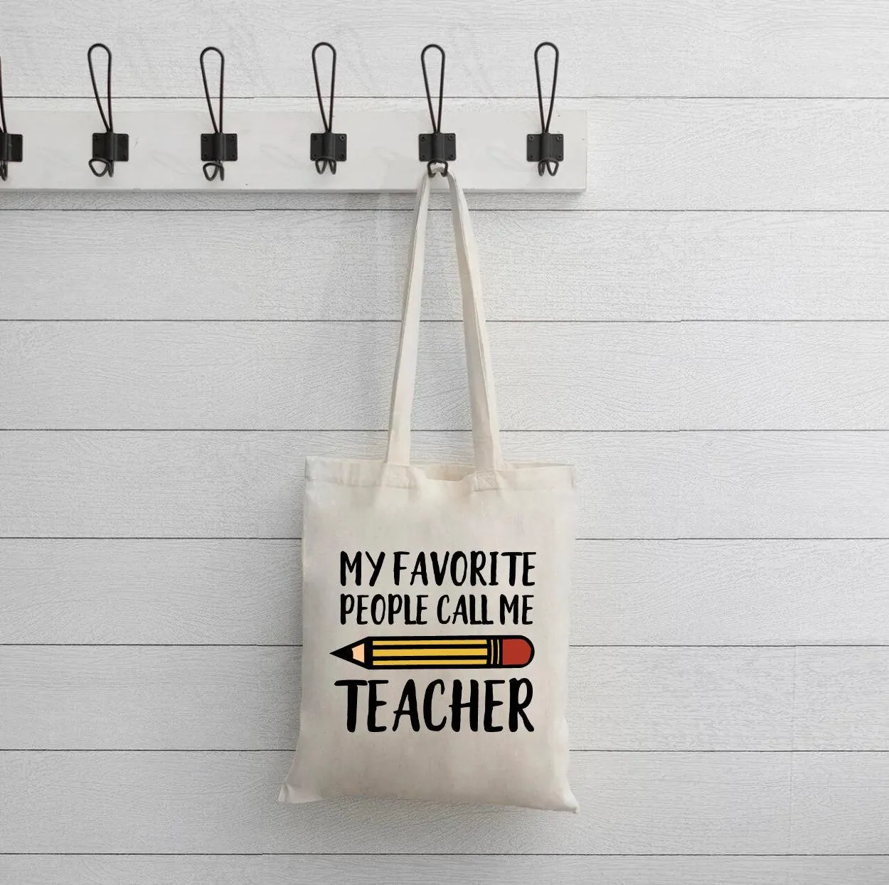 Personalized Teacher Tote Bags