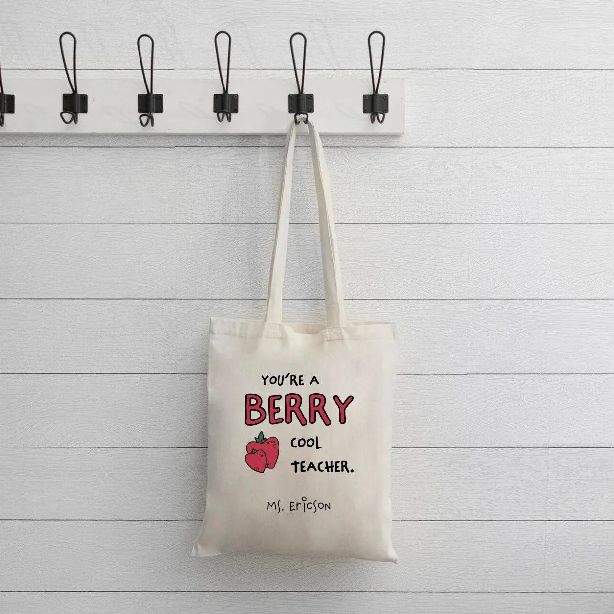 Personalized Teacher Tote Bags