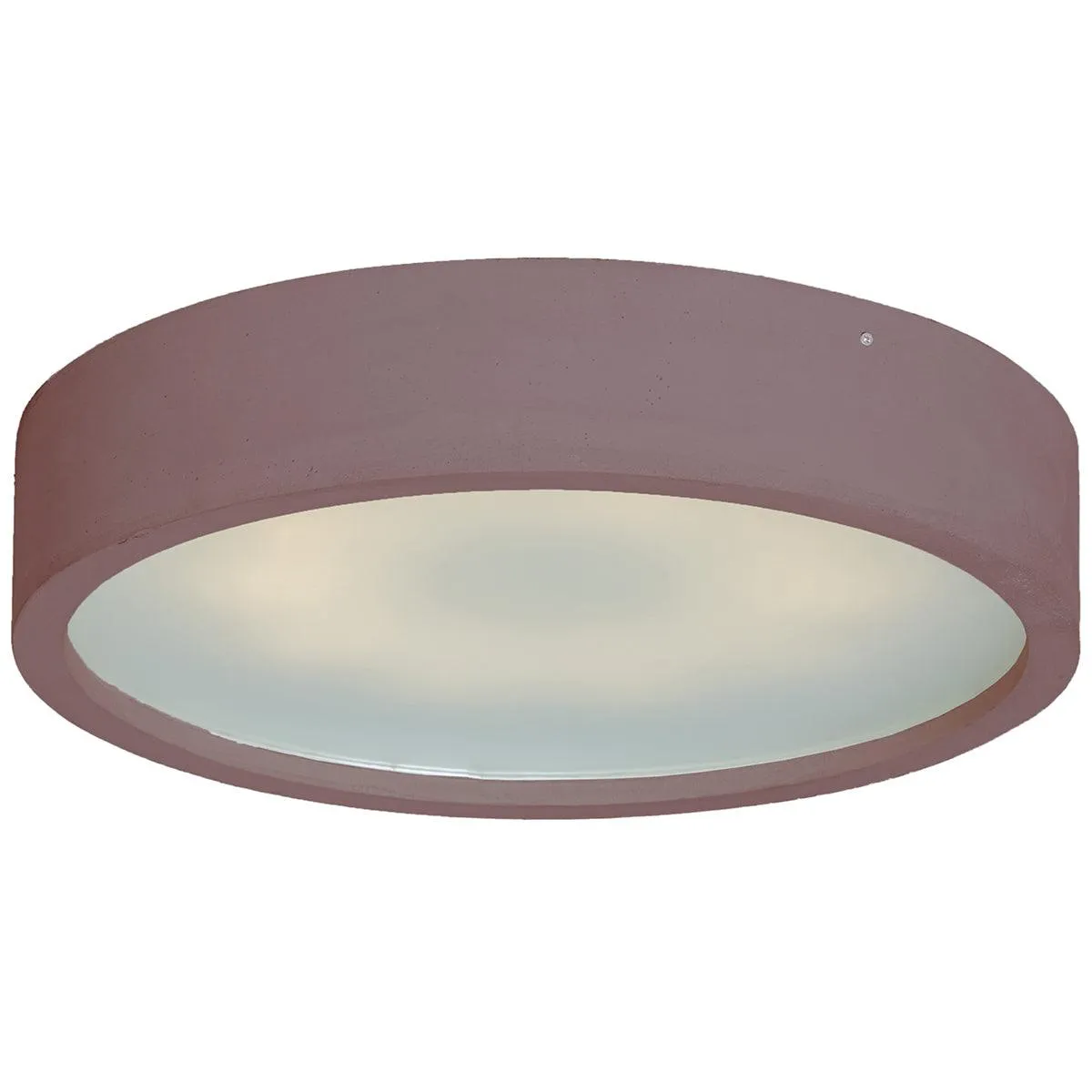 Plan Concrete Round Ceiling Lamps