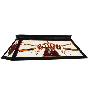 RAM Game Room Billards KD Red Billiard Table Light