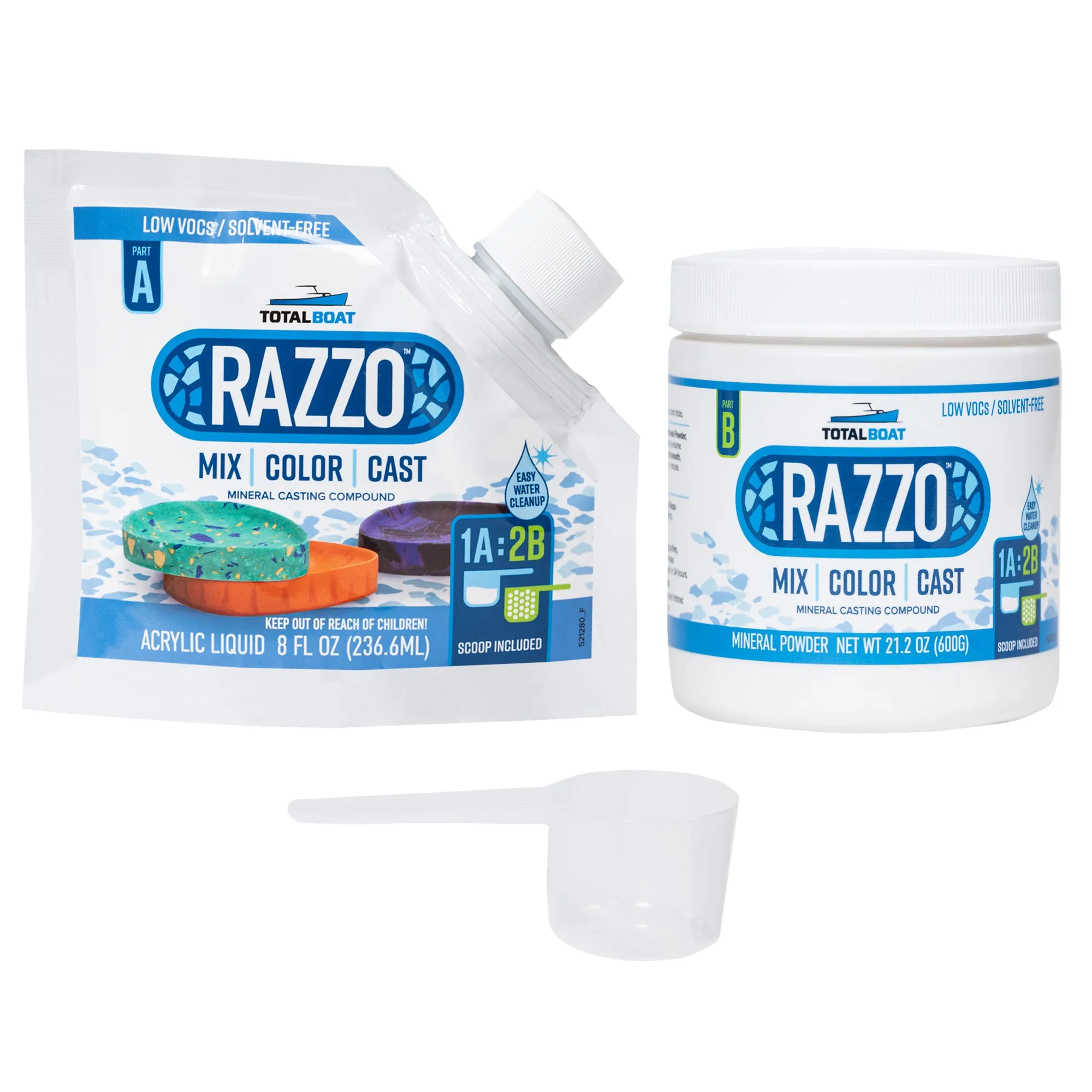 Razzo Mineral Casting Compound Kits