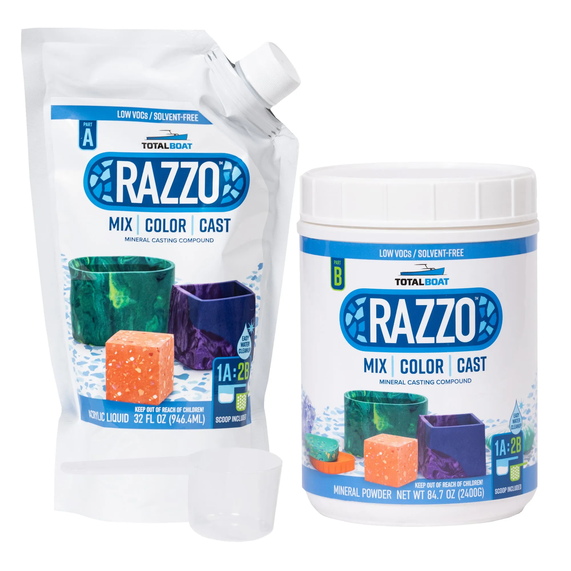 Razzo Mineral Casting Compound Kits