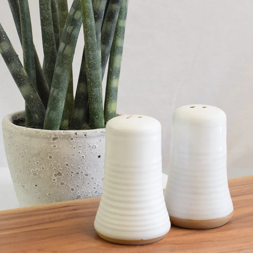 Salt and Pepper Set Simply White