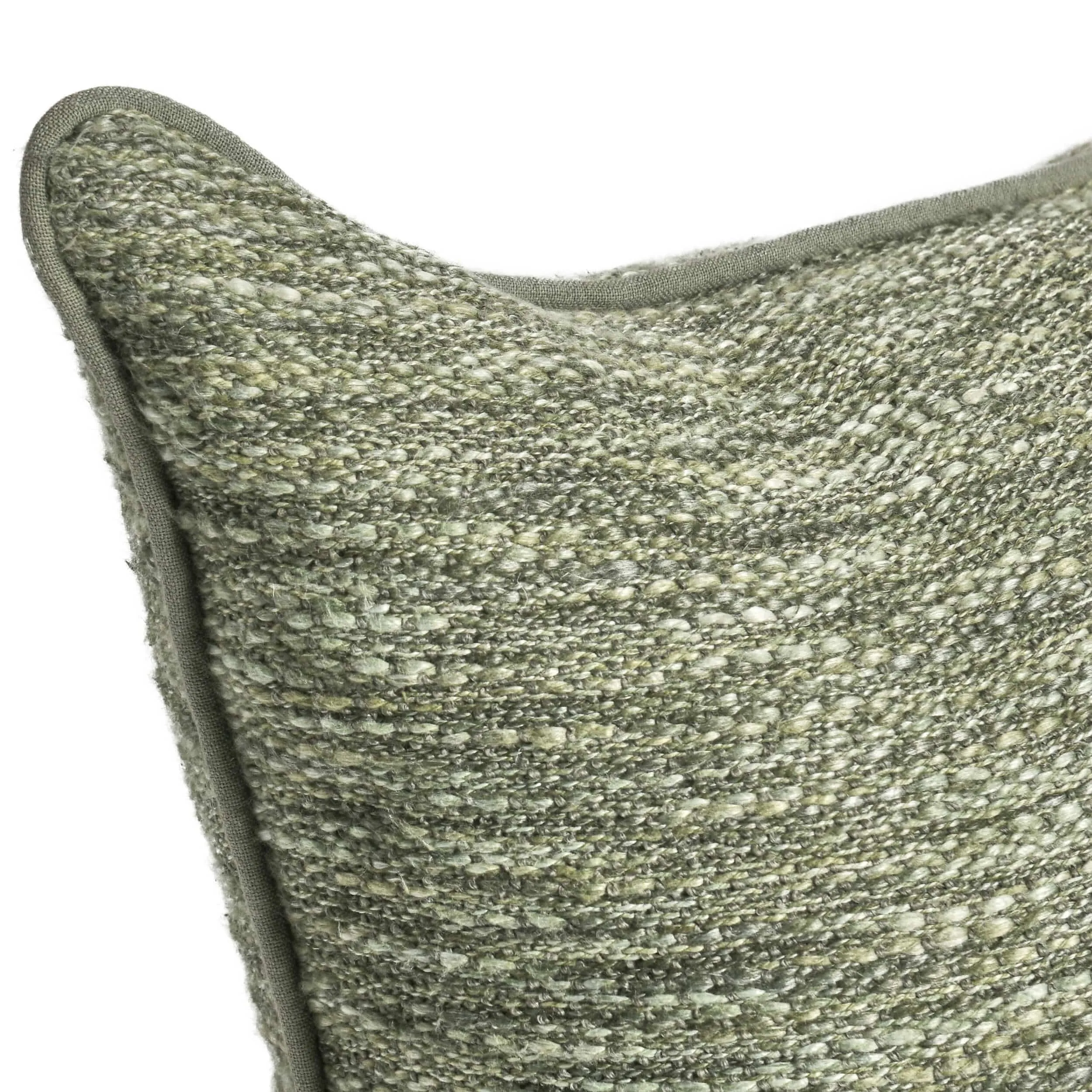 Sharma Bolster Pillow, Cedar Green